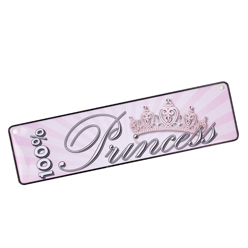OEM Princess Sweety Small Size Metal Sign
