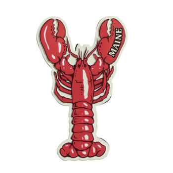 Custom Design Lobster Metal Irregular Fridge Magnet
