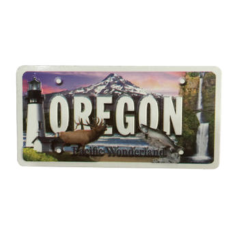Oregon Paeifie Wonderland Custom Logo Metal Fridge Magnet
