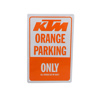 Reserved for KTM Winners Only Metal Sign