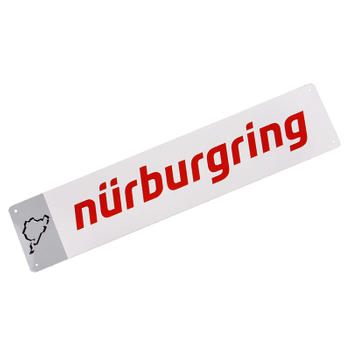 Nurburgring Personalized Embossed Aluminum Sign