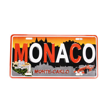 MANACO Personalized Car License Plate