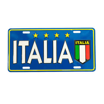 ITALIA Car License Plate
