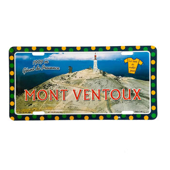 MONT VENTOUX Car License Plate
