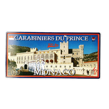 CARABINIERS DU PRINCE License Plate