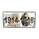 The Elements of 1914-1918 Car License Plate
