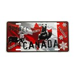 Canada Flag- The Maple Leaf Car License Plate
