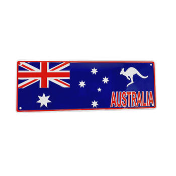 Australia Flag Design Car License Plate