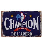 Custom Champion Vinatge Retro Metal Tin Sign