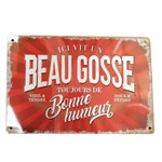 Decorative metal poster retro metal tin plate plaque