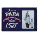 PAPA Super cool Metal Frame Sign with Stand